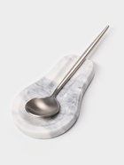 Подставка под ложку Magistro Marble, мрамор, белая - Фото 7