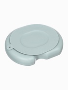 Силиконовая тарелка секционная детская, серая 10796881