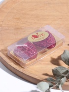 Набор свечей декоративных «Сердце с розой», 2 шт., 5×2.5 см, красный  (артикул 10872982)  большой выбор товаров оптом и в розницу по низким ценам с доставкой