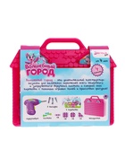 УЦЕНКА Конструктор в чемоданчике «Волшебный город», с электрическим шуруповёртом, 4 карточки, 57 деталей - Фото 9