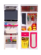 Набор мебели для кукол «Ванная комната», раковина, гардеробная - Фото 2