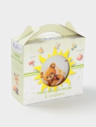 Набор детской посуды Дулевский фарфор «Мишутка», 3 предмета: тарелка 175 мл, миска 360 мл, кружка 210 мл, белый - Фото 5