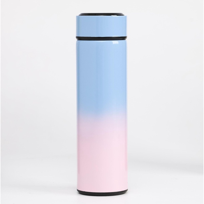 УЦЕНКА Термос для чая и кофе Мастер К Basic, 500 мл, с ситечком, с датчиком температуры - Фото 1