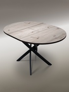 Сосна/черный матовый