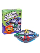 Настольная игра ходилка - бродилка для детей «Крутой марафон», лудо, 2-4 игрока, 4+ - Фото 1