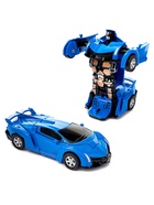 УЦЕНКА Робот инерционный «Спорткар», трансформируется автоматически, цвета МИКС - Фото 2