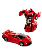 УЦЕНКА Робот инерционный «Спорткар», трансформируется автоматически, цвета МИКС - Фото 3