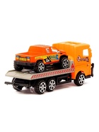 УЦЕНКА Грузовик инерционный «Эвакуатор» с машиной, цвета МИКС. 10877205