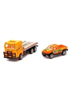 УЦЕНКА Грузовик инерционный «Эвакуатор» с машиной, цвета МИКС. 10877205