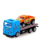 УЦЕНКА Грузовик инерционный «Эвакуатор» с машиной, цвета МИКС. 10877205