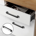 Ручка-скоба CAPPIO FREEDOM, м/о 128 мм, цвет черный, 10 шт. - фото 41253398