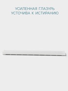 Блюдо для суши Hanna Knövell, 28×10 см, фарфор, белое - Фото 3