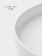 Тарелка Hanna Knövell, d=22.5 см, высокий борт, фарфор, белая - Фото 4