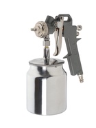 Краскораспылитель пневматический ТУНДРА, до 4 бар, сопло 1.5 мм, нижний бачок 0.75 л - Фото 1