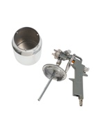 Краскораспылитель пневматический ТУНДРА, до 4 бар, сопло 1.5 мм, нижний бачок 0.75 л - Фото 8