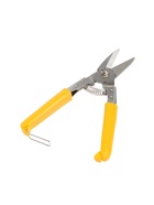 Ножницы по металлу ТУНДРА, авторазжим, пластиковые рукоятки, левый рез, 225 мм - Фото 3