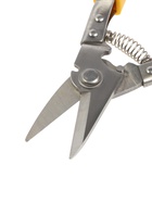 Ножницы по металлу ТУНДРА, авторазжим, пластиковые рукоятки, левый рез, 225 мм - Фото 4