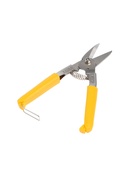 Ножницы по металлу ТУНДРА, авторазжим, пластиковые рукоятки, правый рез, 225 мм - Фото 3