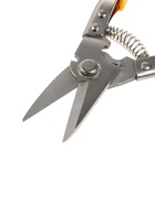 Ножницы по металлу ТУНДРА, авторазжим, пластиковые рукоятки, правый рез, 225 мм - Фото 4