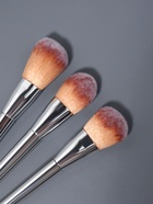 Набор кистей для макияжа, 7 предметов, 20(±1) см, серебристый - Фото 4