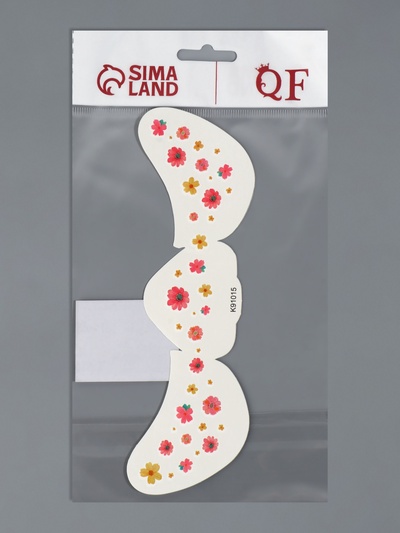 Татуировка для лица и тела «Веснушки. Цветы», 1 шт., розовый