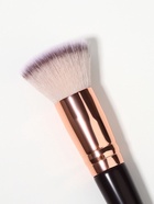 Кисть для макияжа 2в1, 14 см, чёрный/бежевый - Фото 3