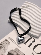 Чокер «Стиль» сердце, цвет серебро, 30 см (комплект 2 шт) - фото 37512926 Чокер «Стиль» сердце, цвет серебро, 30 см (комплект 2 шт) - фото 37512926