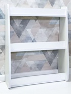 Стеллаж детский для игрушек и книг, 604×220×760 мм, ЛДСП, цвет белый - Фото 3