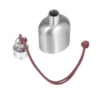 УЦЕНКА Фляжка для алкоголя, нержавеющая сталь, подарочная, армейская, 30 мл, 1 oz - Фото 4