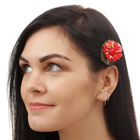 Гавайский зажим "Кувшинка", 2 шт, цвет МИКС - Фото 1