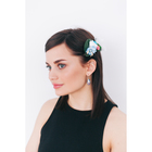 Гавайский зажим "Кувшинка", 2 шт, цвет МИКС - Фото 13