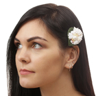 Гавайский зажим "Кувшинка", 2 шт, цвет МИКС - Фото 5