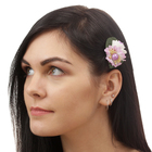 Гавайский зажим "Кувшинка", 2 шт, цвет МИКС - Фото 6