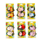 Гавайский зажим "Кувшинка", 2 шт, цвет МИКС - Фото 9