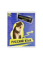 Предметная тетрадь А5, 48 л на скрепке внутренний блок №2 "Мемы. Русский язык" (комплект 2 шт) - фото 44059627
