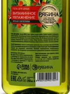 Гель для душа, витаминное увлажнение, аромат облепихи, 250 мл, Рябина 10392702 - фото 319675596