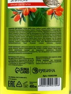 Шампунь для волос, витаминный эликсир, аромат облепихи, 400 мл, Рябина - Фото 20