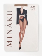 Колготки женские MINAKU 40 ден, телесные, размер 2/S - Фото 11