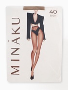 Колготки женские MINAKU 40 ден, цвет телесный, размер 4/L - Фото 8