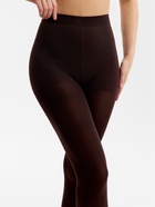 Женские колготки MINAKU 100 ден, темно-коричневые, размер 2/S - Фото 5