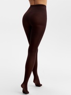 Женские колготки MINAKU 100 ден, темно-коричневые, размер 3/M - Фото 7