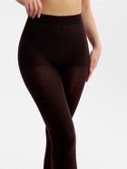 Женские колготки MINAKU 100 ден, тёмно-коричневые, размер 2/S - фото 36925095