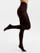 Женские колготки MINAKU 100 ден, тёмно-коричневые, размер 2/S - фото 39746896