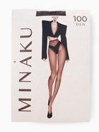 Женские колготки MINAKU 100 ден, темно-коричневые, размер 3/M - Фото 12