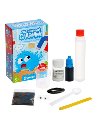Набор для опытов «Магнитный слайм»