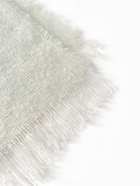 Плед с бахромой «Этель» Mint breath, 135×180 см, мятный - Фото 6