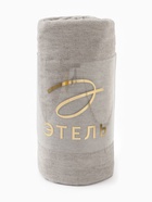 Плед с бахромой «Этель» Gray beige, 135×180 см, бежевый - Фото 7