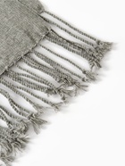 Плед с бахромой «Этель» Deep green, 135×180 см, зелёный - Фото 6