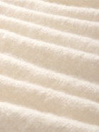 Плед с бахромой «Этель» Ivory, 135×180 см, молочный - Фото 5