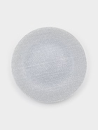 Тарелка подстановочная Magistro Cotton, d=33 см, стекло, серебристая - Фото 3